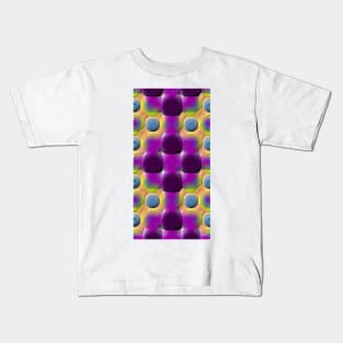 FAAFO ART Seamless Vertical Artistic Patterns 000029 Kids T-Shirt